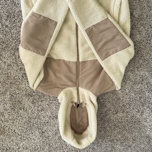 Sherpa Zip Up Jacket. H&M. Never worn.